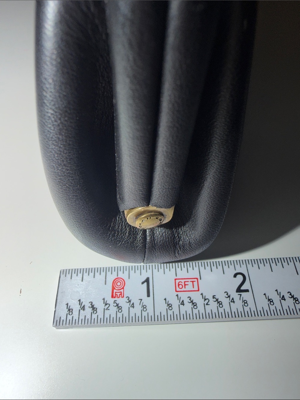 Vintage Coach Leather Kiss-Lock Wallet / Coin Purse - Picture 9 of 9